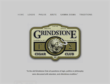 Tablet Screenshot of grindstoneclub.com